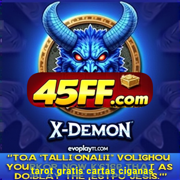 tarot gratis cartas ciganas